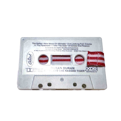 Front of Seven and the Ragged Tiger by Duran Duran cassette wallet