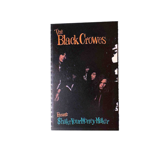 Original J-card for Shake Your Money Maker by The Black Crowes cassette wallet