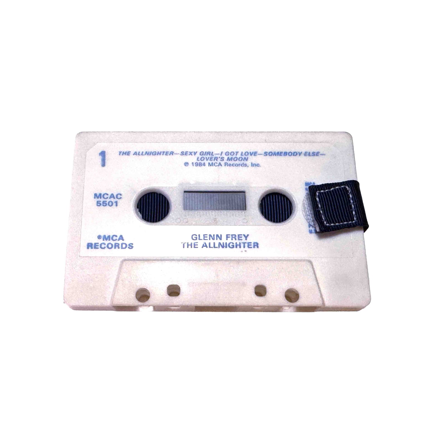Front of The Allnighter by Glenn Frey cassette wallet