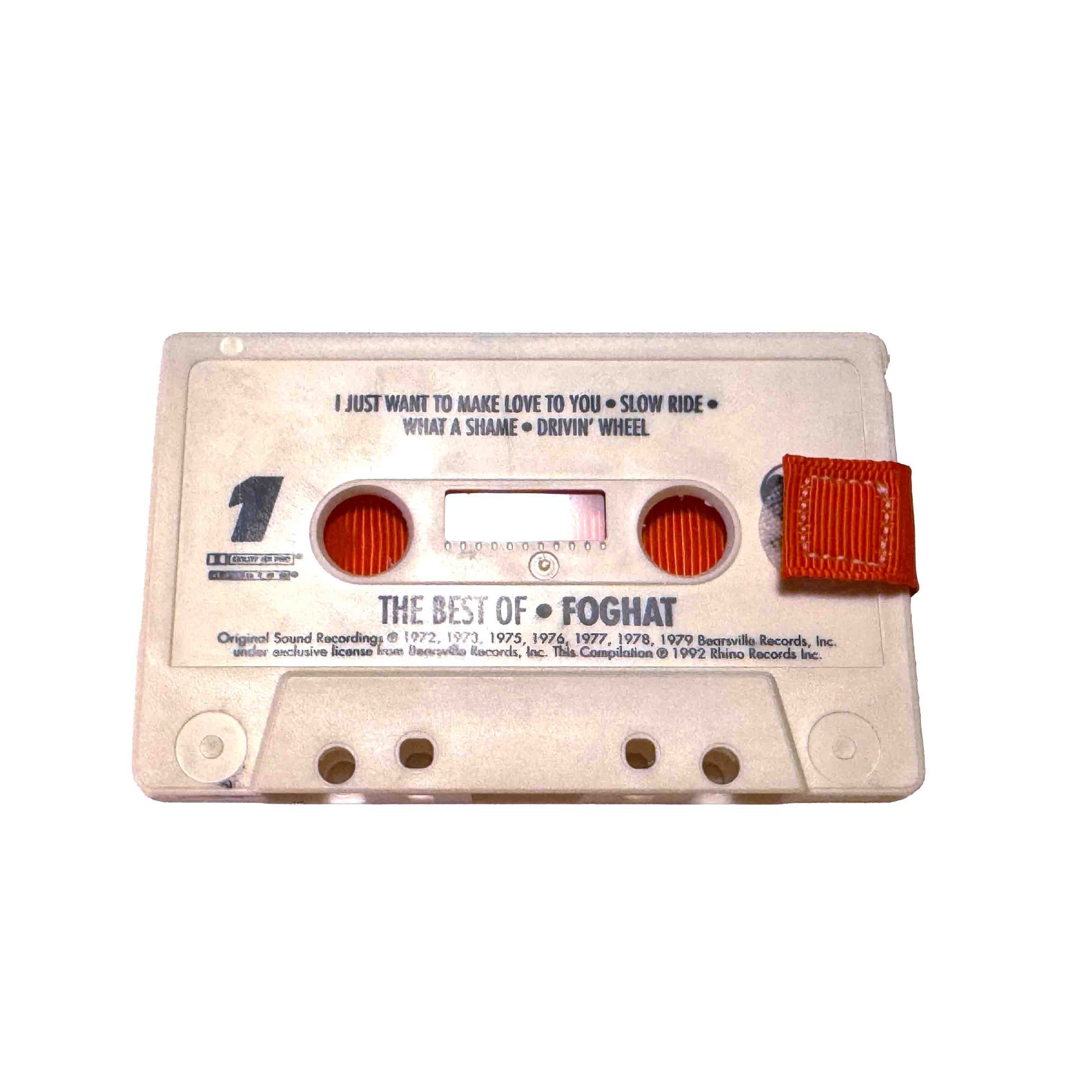 Front of The Best of Foghat by Foghat cassette wallet