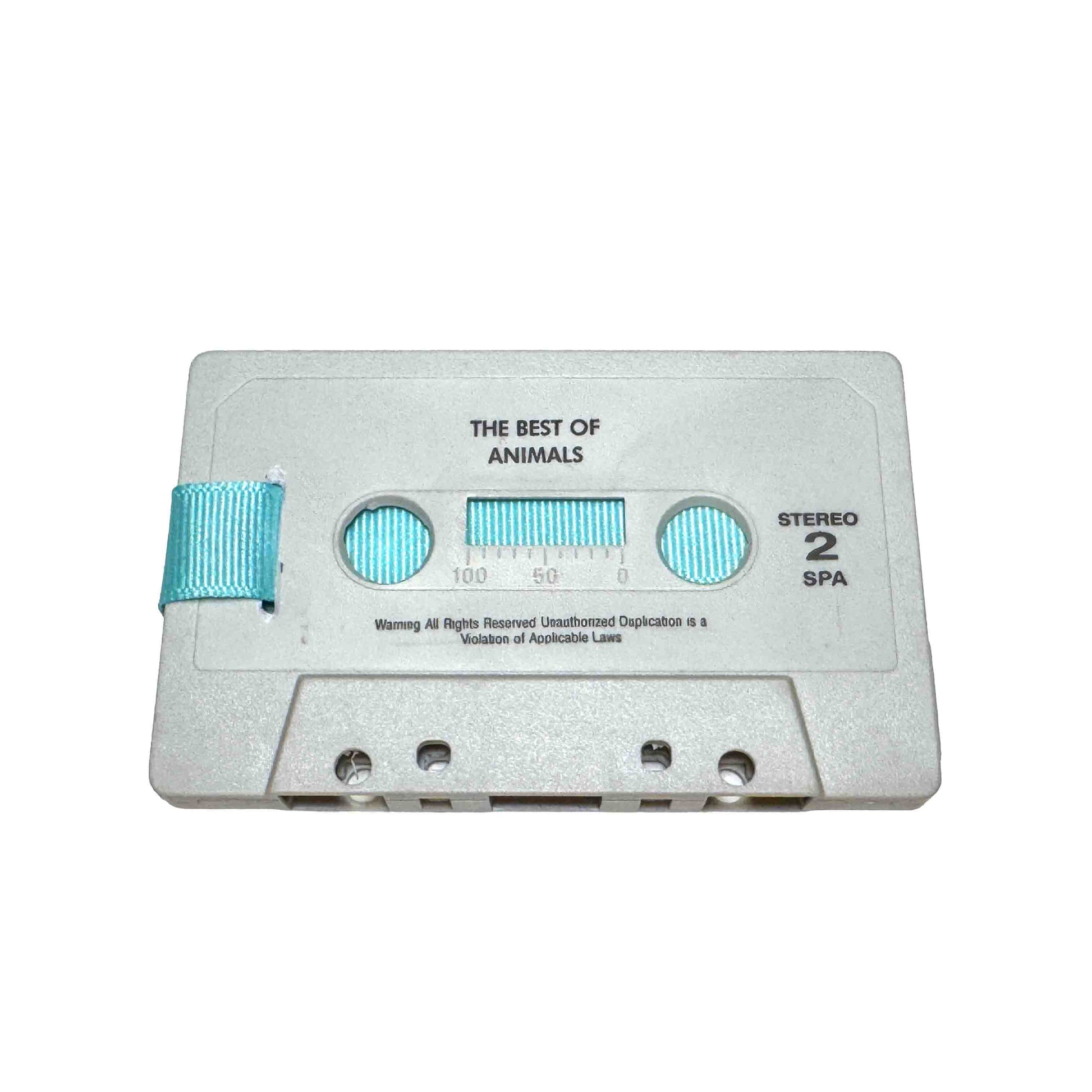 Back of The Best of The Animals by The Animals cassette wallet