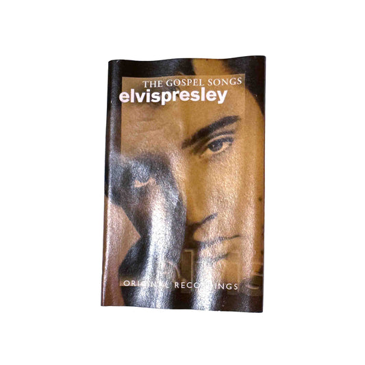 Original J-card for The Gospel Songs by Elvis Presley cassette wallet