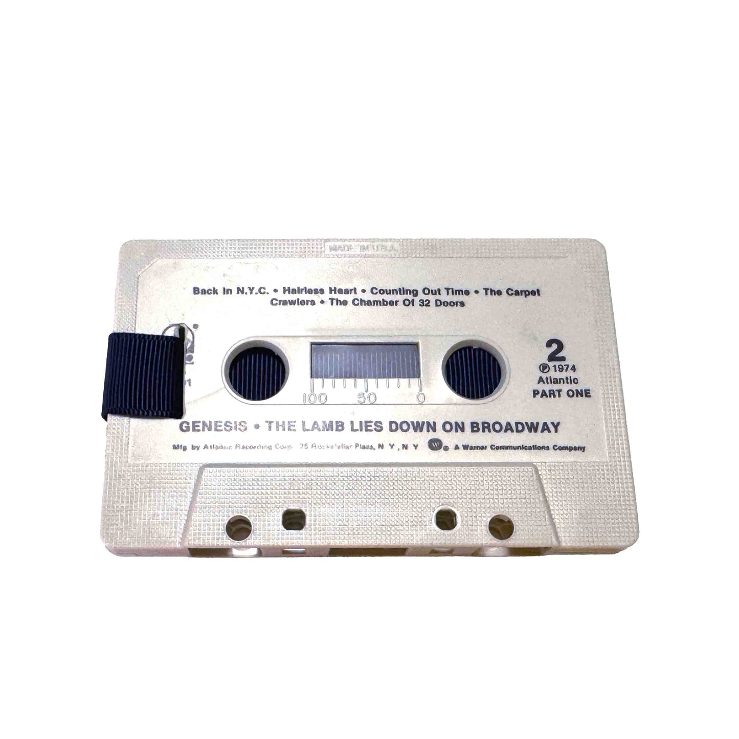 Back of The Lamb Lies Down on Broadway - Part One by Genesis cassette wallet