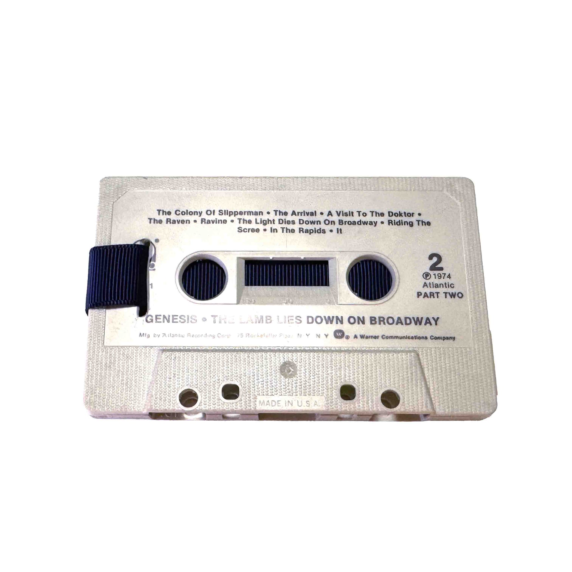 Back of The Lamb Lies Down on Broadway - Part Two by Genesis cassette wallet