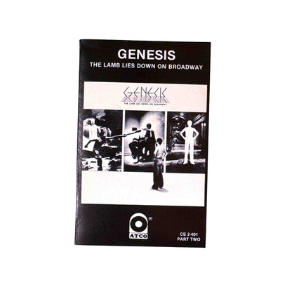 Original J-card for The Lamb Lies Down on Broadway - Part Two by Genesis cassette wallet