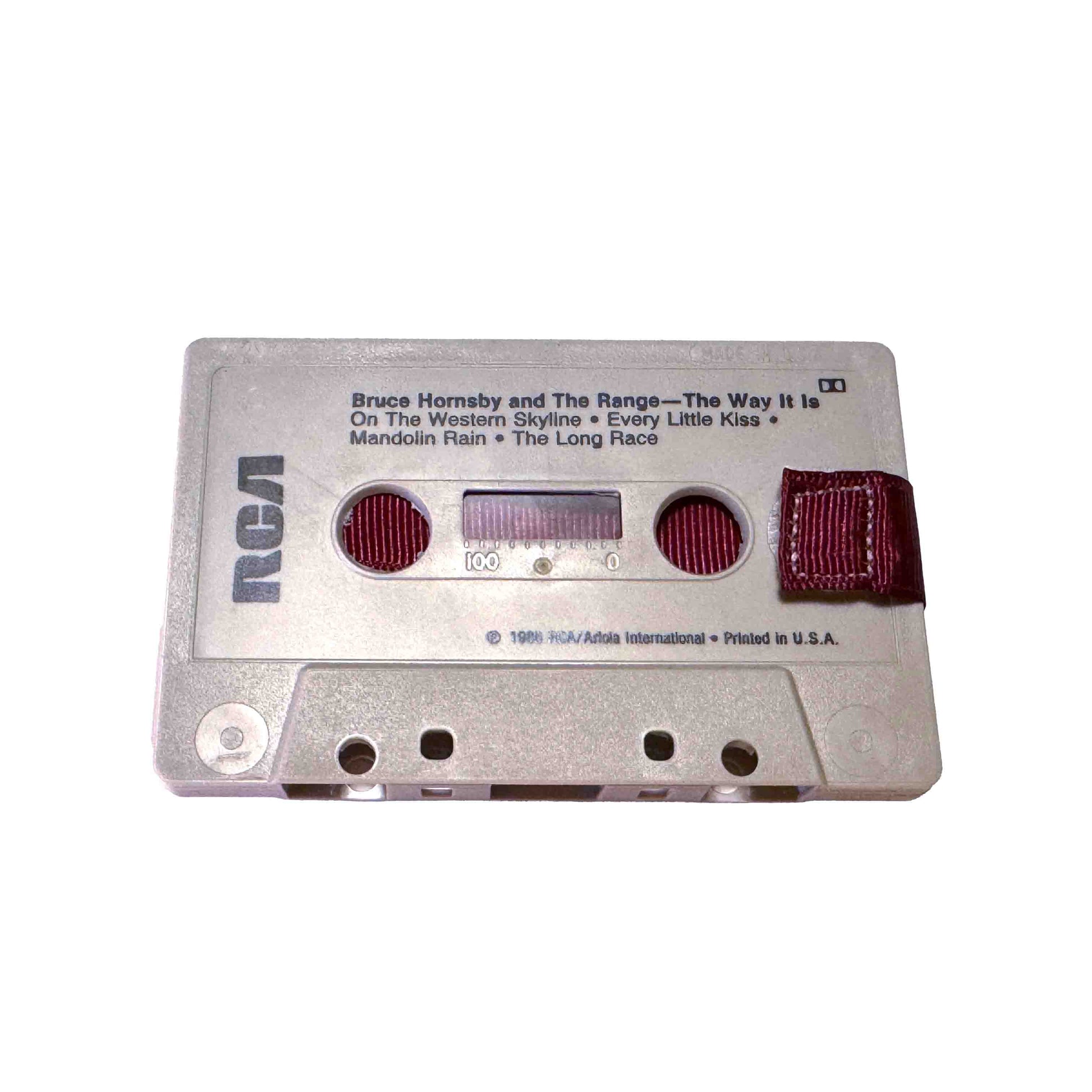 Front of The Way It Is by Bruce Hornsby and the Range cassette wallet