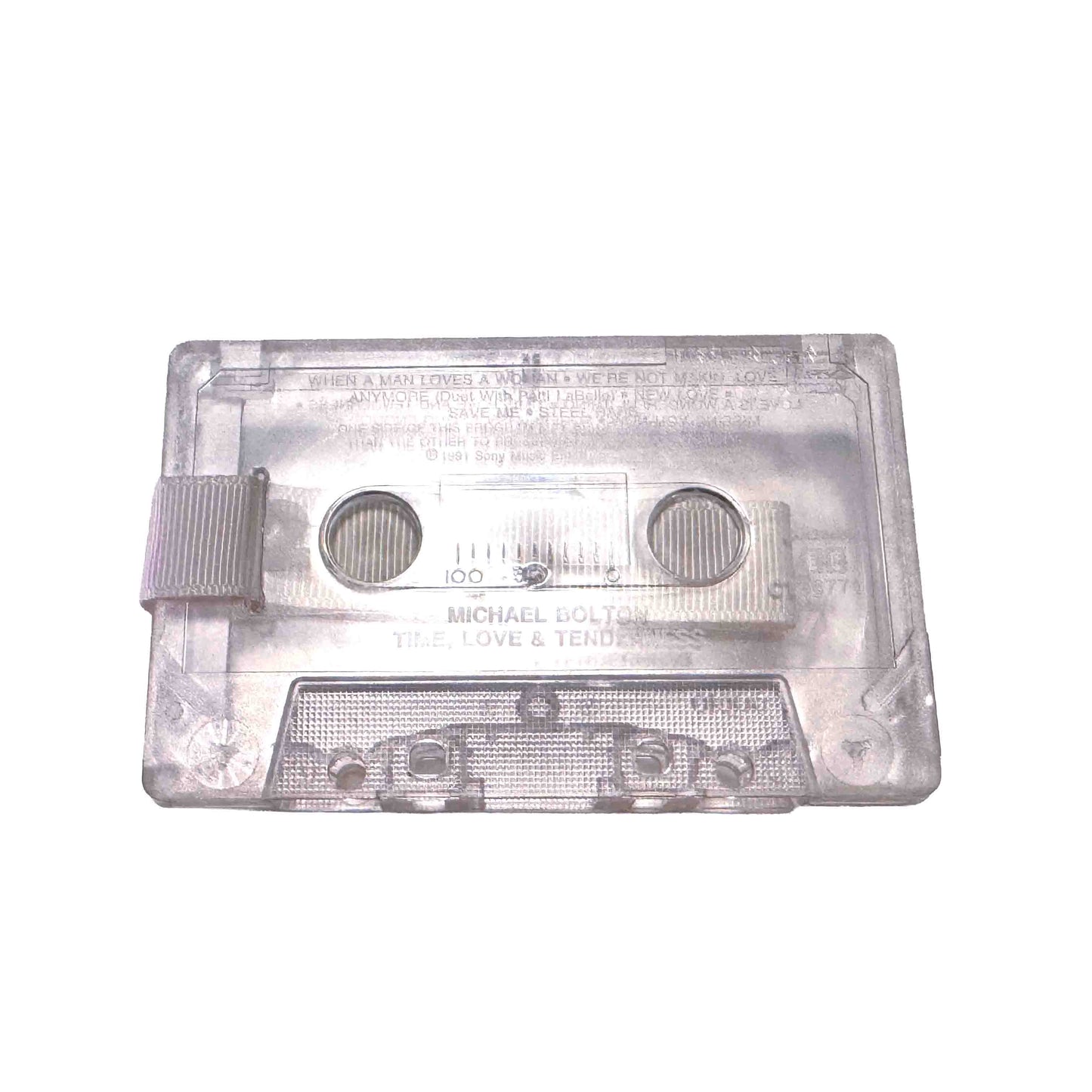 Back of Time, Love & Tenderness by Michael Bolton cassette wallet