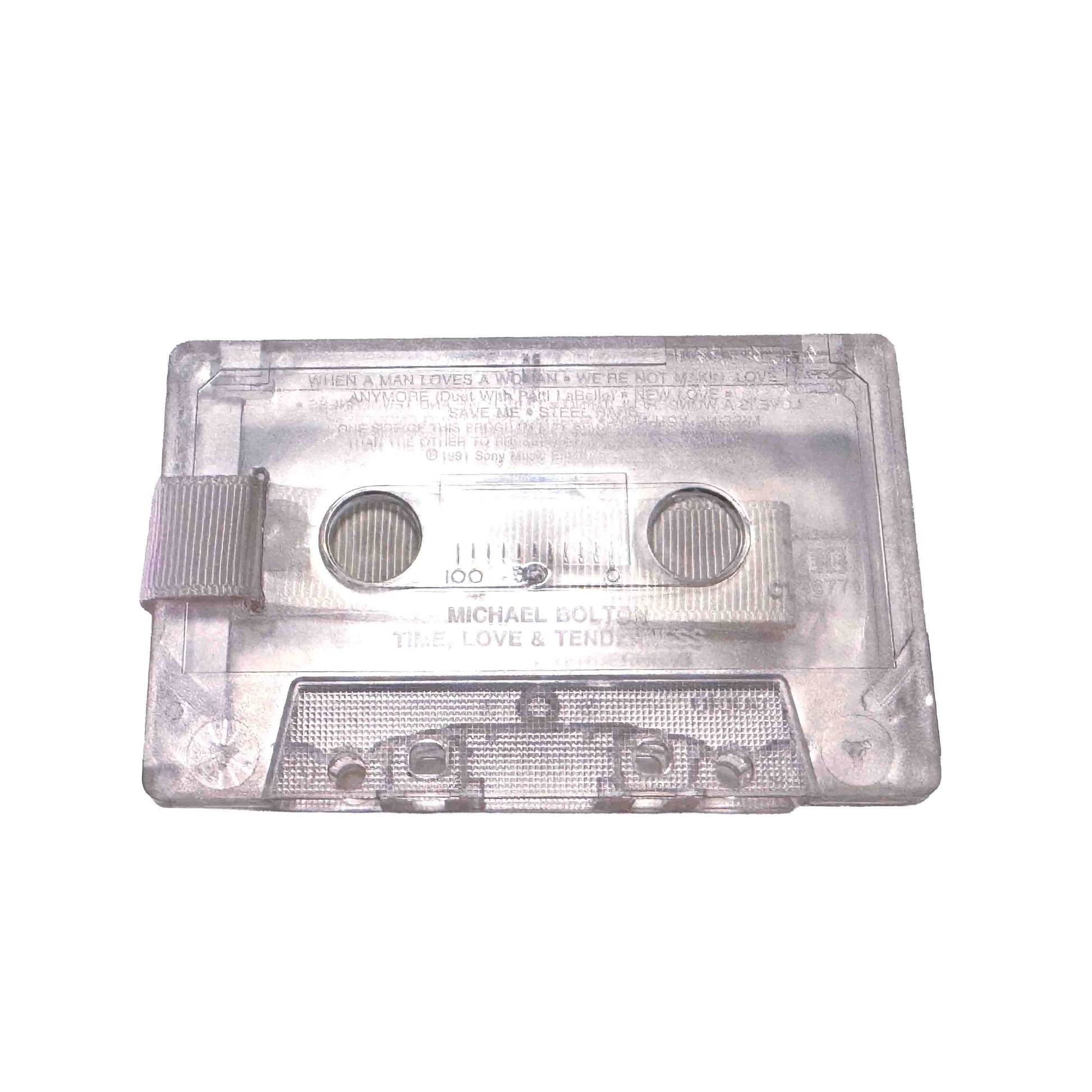 Back of Time, Love & Tenderness by Michael Bolton cassette wallet