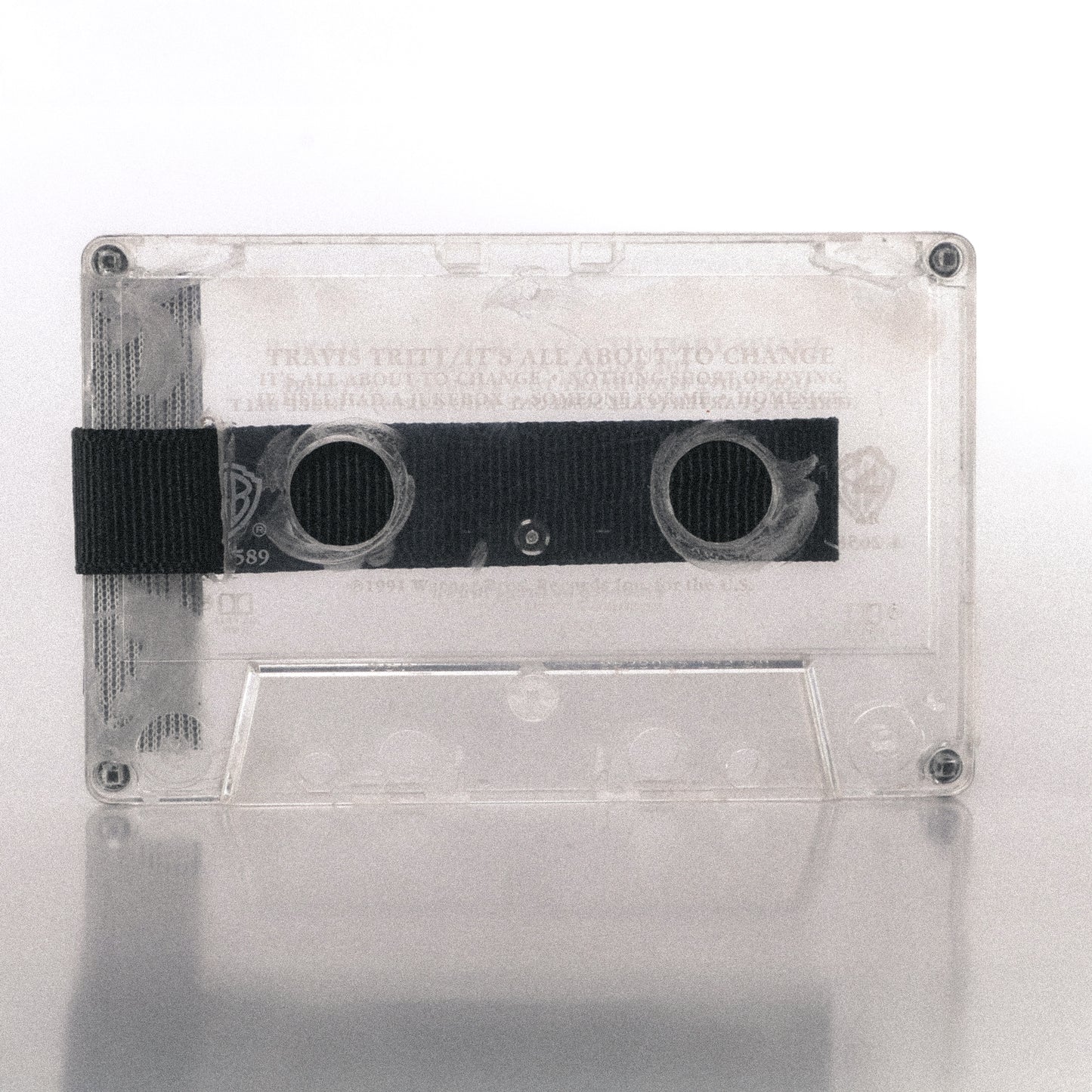 Back of It’s All About to Change by Travis Tritt cassette wallet