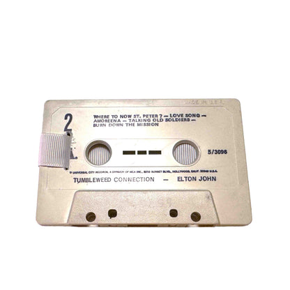 Back of Tumbleweed Connection by Elton John cassette wallet