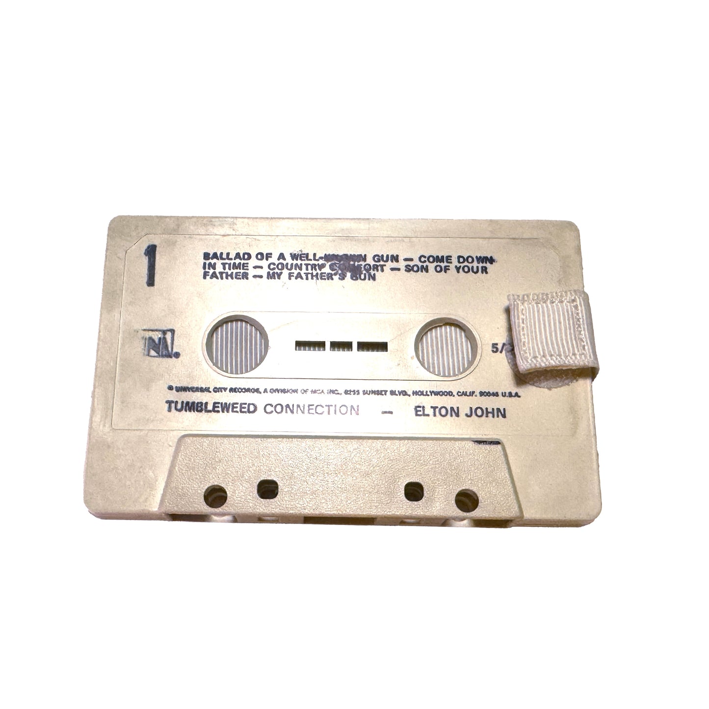 Front of Tumbleweed Connection by Elton John cassette wallet
