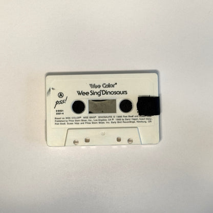 Front view of Wee Sing Dinosaurs Cassette Wallet
